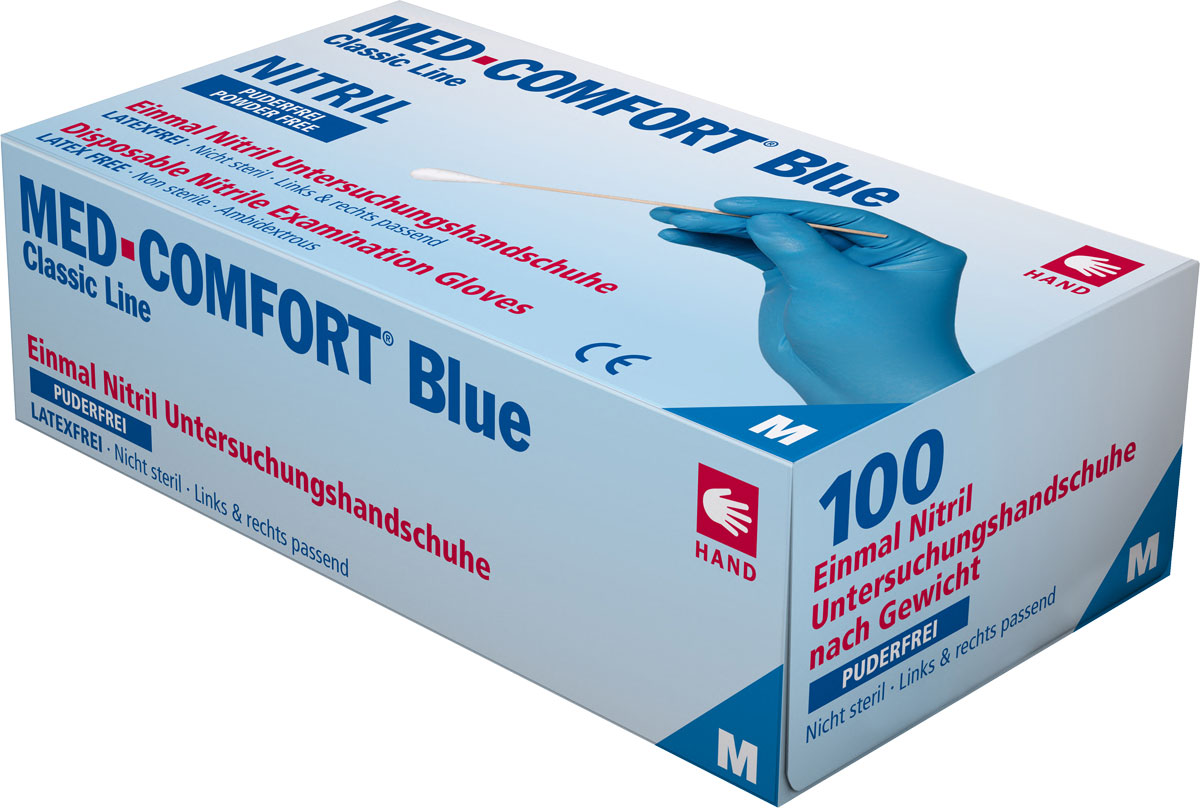Mediware Einwegüberschuhe blau 100 Stück 