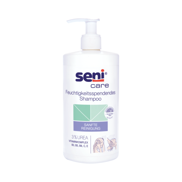 Seni Care Shampoo (3% Urea), 500 ml Flasche
